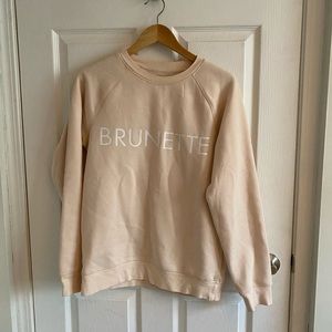 Brunette Crewneck